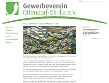 Tablet Screenshot of gewerbeverein-ottendorf-okrilla.de